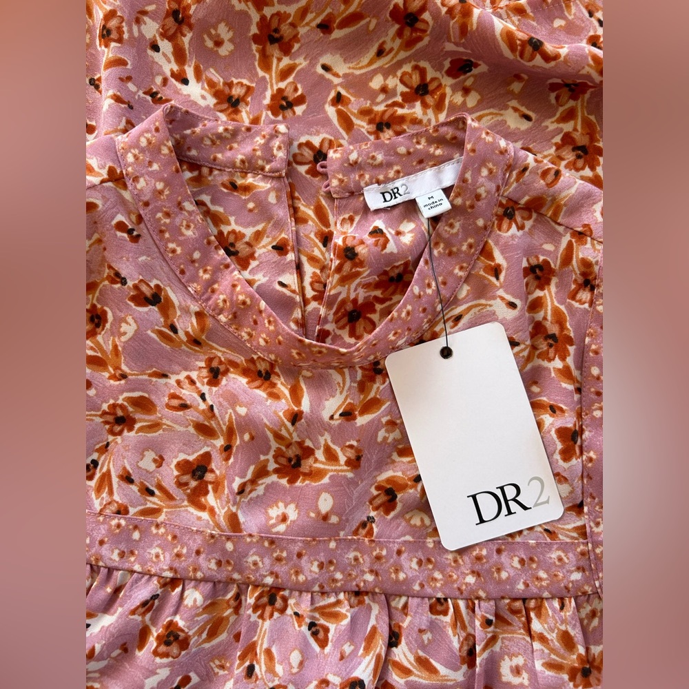 NWT DR2 women’s size M blouse - Picture 2 of 3